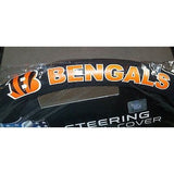 NFL Cincinnati Bengals Poly-Suede on Mesh Steering Wheel Cover by Fremont Die