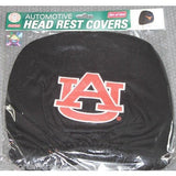 NCAA Auburn Tigers Headrest Cover Embroidered Logo Set of 2 by Team ProMark