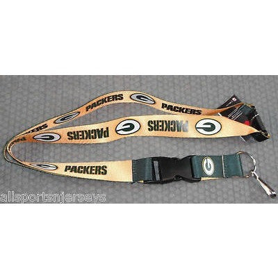 NFL Green Bay Packers Reversible Lanyard Keychain by AMINCO