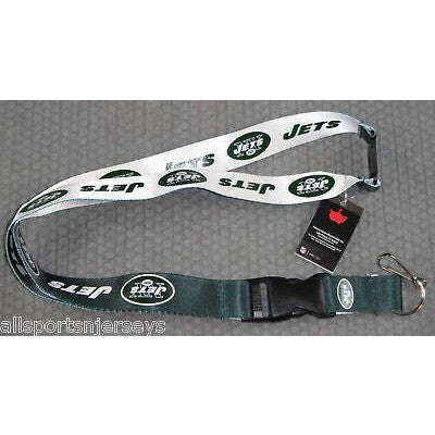NFL New York Jets Reversible Lanyard Keychain by AMINCO