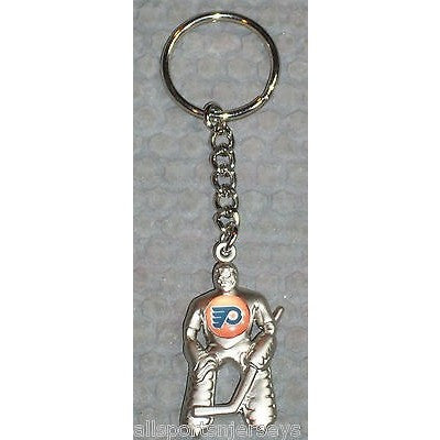 NHL Philadelphia Flyers Hockey Player Key Chain Logo on Chest CONCORD Ind.