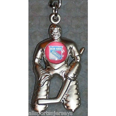 NHL New York Rangers Hockey Player Key Chain Logo on Chest CONCORD Ind.