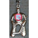 NHL New York Rangers Hockey Player Key Chain Logo on Chest CONCORD Ind.
