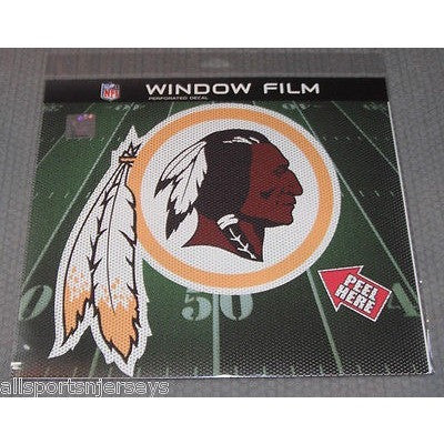 NFL Washington Redskins Die-Cut Window Film Approx. 12" by Fremont Die