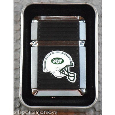 NFL New York Jets Refillable Butane Lighter w/Gift Box by FSO