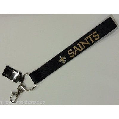 NFL New Orleans Saints Wristlet Keychain Lanyard AMINCO