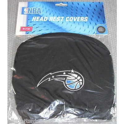 NBA Orlando Magic Headrest Cover Embroidered Alt Logo Set of 2 by Team ProMark