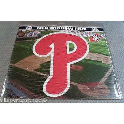 MLB Philadelphia Phillies Die-Cut Window Film Approx. 12" by Fremont Die