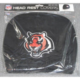 NFL Cincinnati Bengals Headrest Cover Embroidered Logo Set of 2 by Team ProMark