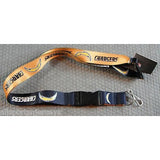 NFL Los Angeles Chargers Reversible Lanyard Keychain by AMINCO