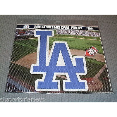 MLB Los Angeles Dodgers Die-Cut Window Film Approx. 12" by Fremont Die