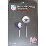 NFL iHip Team Logo Earphones w/ MIC Dallas Cowboys