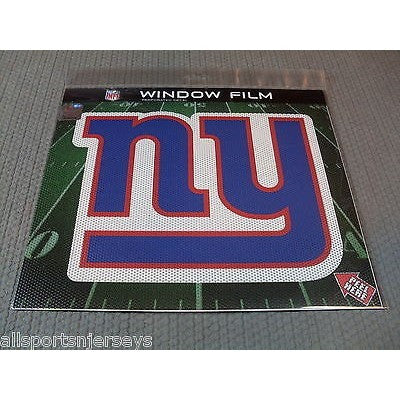 NFL New York Giants Die-Cut Window Film Approx. 12" by Fremont Die