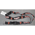 MLB San Francisco Giants Black Lanyard Detachable Buckle 23" L 3/4" W by Aminco