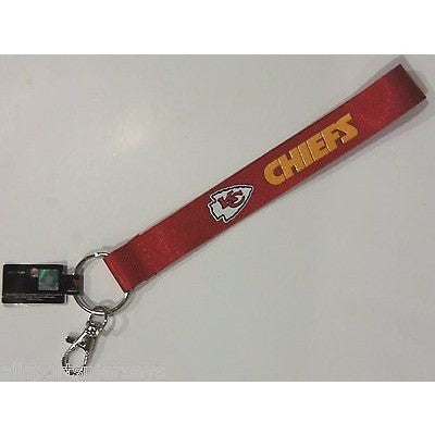 NFL Kansas City Chiefs Wristlet Keychain Lanyard AMINCO