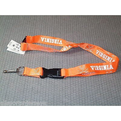 NCAA Red Lanyard Detachable Buckle 23" L 3/4" W by AmincoVIRGINIA CAVALIERS