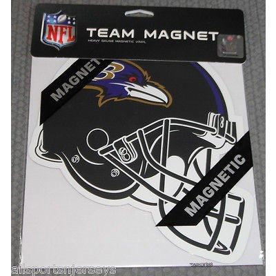 NFL Baltimore Ravens 8 Inch Auto Magnet Die Cut Helmet by Fremont Die