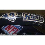 NFL ST. Louis Rams Poly-Suede on Mesh Steering Wheel Cover by Fremont Die