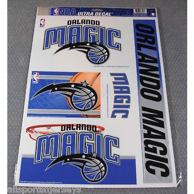 NBA Orlando Magic Ultra Decals Set of 5 By WinCraft
