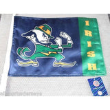 NCAA Notre Dame Fighting Irish Logo on Window Car Flag
