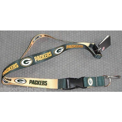 NFL Green Bay Packers Reversible Lanyard Keychain by AMINCO