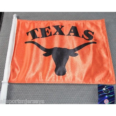 NCAA NWT CAR WINDOW FLAG - TEXAS LONGHORNS