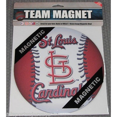 MLB St. Louis Cardinals 8 Inch Auto Magnet 2-tone Ball by Fremont Die