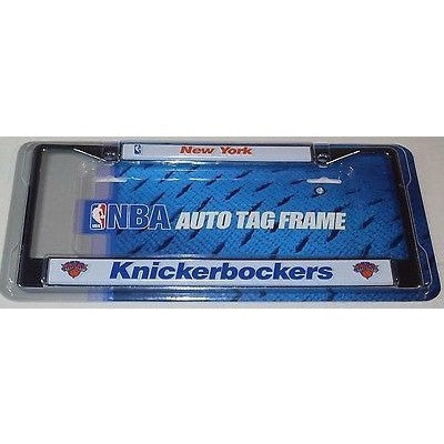 NBA New York Knicks / Knickerbockers Chrome License Plate Frame