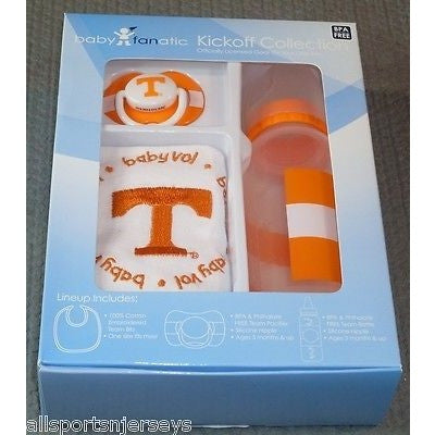 NCAA Tennessee Volunteers Gift Set Bottle Bib Pacifier by baby fanatic