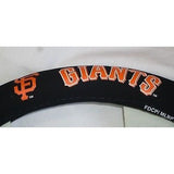 MLB San Francisco Giants Poly-Suede on Mesh Steering Wheel Cover by Fremont Die