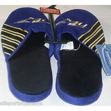 NFL Baltimore Ravens Stripe Stripe Logo Dot Sole Slippers Size XL by FOCO