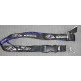 NFL Baltimore Ravens Reversible Lanyard Keychain by AMINCO