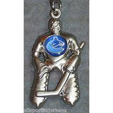 NHL Vancouver Canucks  Hockey Player Key Chain Logo on Chest CONCORD Ind.