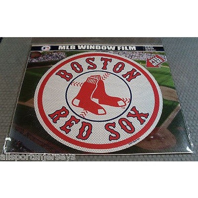 MLB Boston Red Sox Die-Cut Window Film Approx. 12" by Fremont Die