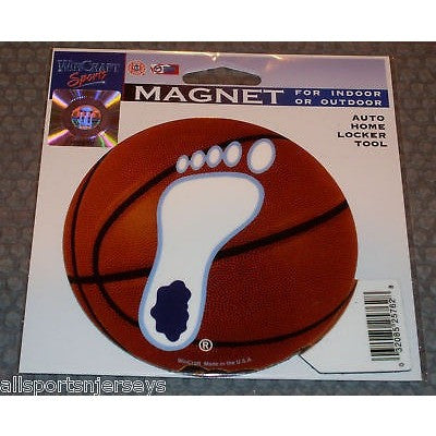 NCAA North Carolina Tar Heel on Basketball 4 inch Auto Magnet by WinCraft