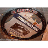 NCAA S. Carolina Gamecocks Poly-Suede on Mesh Steering Wheel Cover by Fremont Die