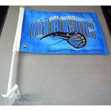 NBA Orlando Magic Logo on Royal Blue Window Car Flag