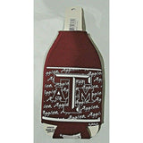 Texas A&M Aggies Team Logo on Maroon Bottle Coolie by Game Day Outfitters
