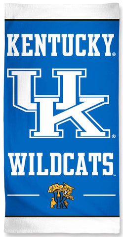 NCAA Kentucky Wildcats Vertical Logo Beach Towel 30"x60" WinCraft