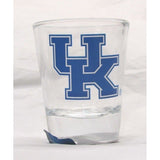 NCAA 2 oz Shot Glass with Team Logo by The Memory Company