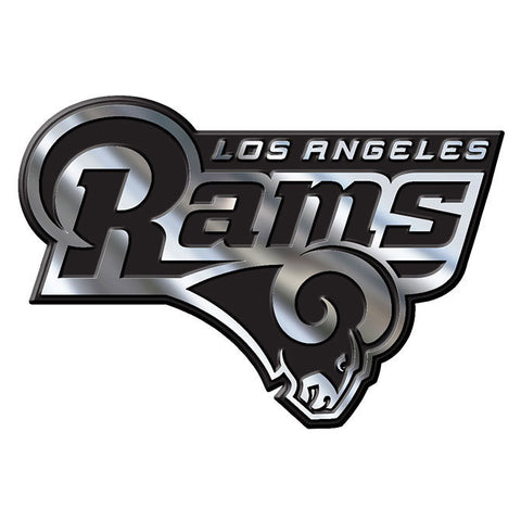 NFL Los Angeles Rams 3-D Auto Team Chrome Emblem Team ProMark