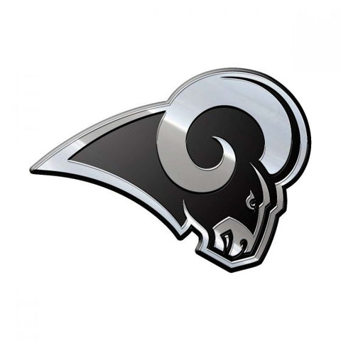 NFL Los Angeles Rams 3-D Chrome Heavy Metal Emblem By Team ProMark
