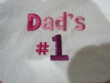 Baby Bibs Daddy’s Girl and Dad’s #1 by Kids 2 Grow
