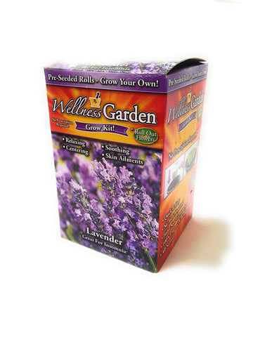 Flower Rocket Wellness Garden Lavender Roll Out Flowers Grow Kit