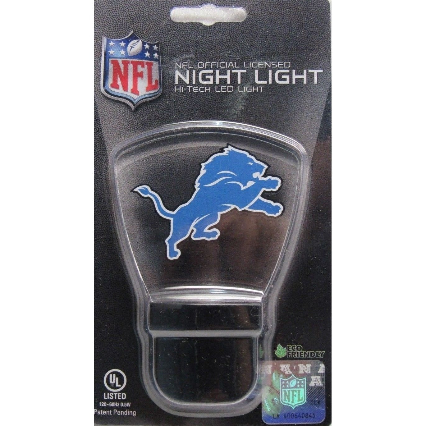 NFL Hi-Tech LED Night Light Made by Authentic Street Signs