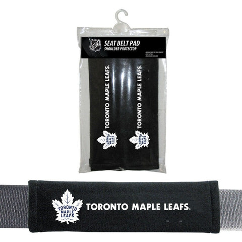 NHL Toronto Maple Leafs Velour Seat Belt Pads 2 Pack by Fremont Die