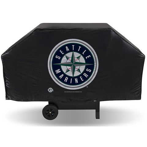MLB Seattle Mariners 68 Inch Vinyl Economy Gas / Charcoal Grill Cover