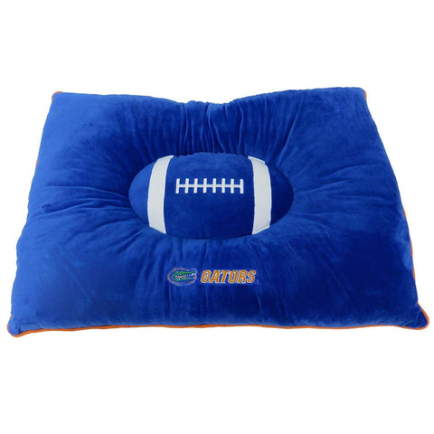 NCAA Florida Gators Embroidered Pillow Pet Bed 30″x20″x4 by Pets First, Inc