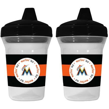 MLB Miami Marlins Toddlers Sippy Cup 5 oz. 2-Pack by baby fanatic
