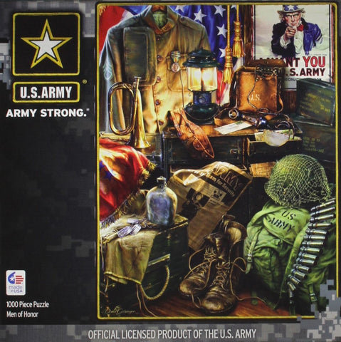 U.S. Army Men of Honor 1000pc Puzzle by Masterpieces Puzzles #71510